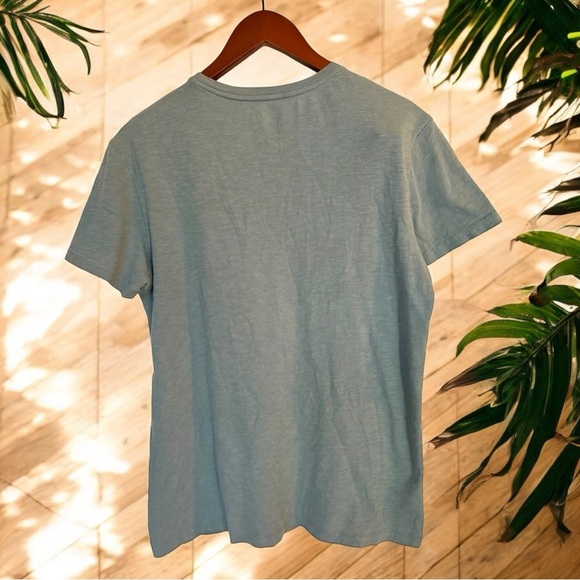 MARC ANTHONY Light Dusty Blue Short Sleeve T-Shirt - Small - Picture 2 of 8